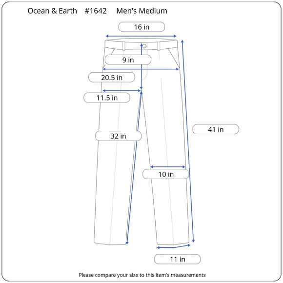 Snow Pants Men’s M Insulated Waterproof Black Winter Ski Outdoor Ocean & Earth - Picture 16 of 16